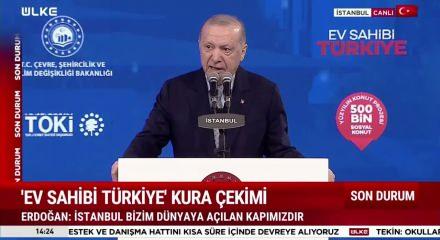 Erdoğan'dan &ouml;nemli a&ccedil;ıklamalar: İstanbul'da 100 bin sosyal konutun hak sahipleri belli oluyor!