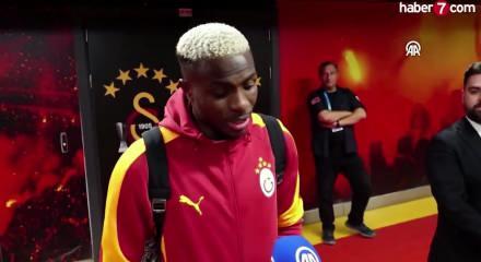 Fenerbah&ccedil;enin Osimhen şikayetine Galatasaray'dan Edin Dzeko'lu savunma geldi