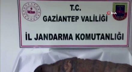  Gaziantep'te piton derisine İbranice altın yazmalı kitap ele ge&ccedil;irildi