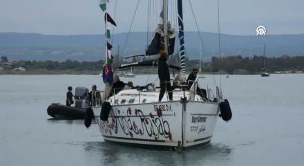 Gazze&rsquo;ye yola &ccedil;ıkan T&uuml;rk aktivistler: Ablukayı kırmakta kararlıyız