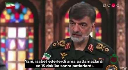 İran'a saldırıda b&uuml;y&uuml;k al&ccedil;aklık! General Radan: Bize attıkları bombalar hemen patlamıyordu!