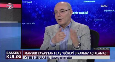 MHP Genel Başkan Yardımcısı Mevl&uuml;t Karakaya Mansur Yavaş'ın g&ouml;revi bırakma a&ccedil;ıklaması hakkında konuştu