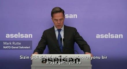 NATO Genel Sekreteri Rutte, ASELSAN'ı ziyaret etti