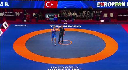  Nesrin Baş, 2. kez Avrupa şampiyonu