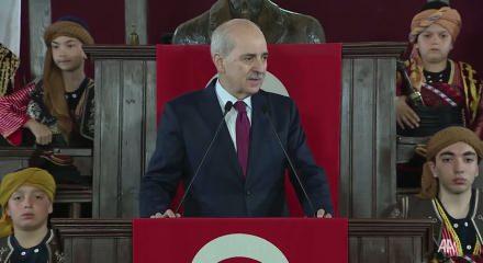 Numan Kurtulmuş'tan birinci meclis k&uuml;rs&uuml;s&uuml;nden a&ccedil;ıklamalar