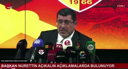  Nurettin A&ccedil;ıkalın: "Daha iyi yaparım diyen varsa gelsin, kul&uuml;b&uuml;n anahtarını bug&uuml;n teslim edeyim"
