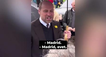 Prens William'ın Galatasaray şaşkınlığı: Burası nasıl Galler?