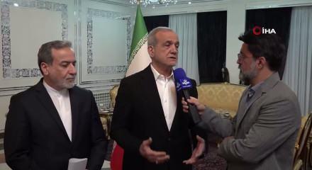 Pezeşkiyan: ABD'ye karşı duyulan g&uuml;vensizlik s&uuml;r&uuml;yor