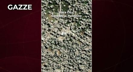 Soykırımcı devlet İsrail'in Gazze ve L&uuml;bnan'daki yıkımı uydu g&ouml;r&uuml;nt&uuml;lerine yansıdı