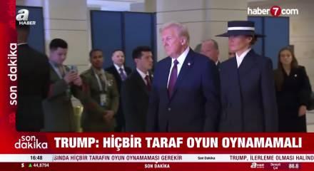 ABD BaşkanıTrump: "İranlı liderlerle g&ouml;r&uuml;şmeye hazırım"