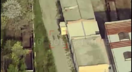 Ukrayna'daki Rus m&uuml;himmat deposu yerle bir oldu! 