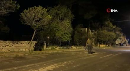 Uşak'ta g&ouml;rev başındaki polis ekiplerine pompalı t&uuml;fekle ateş a&ccedil;ıldı