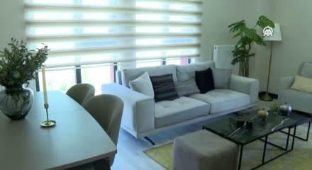  "Y&uuml;zyılın Konut Projesi" kapsamında &ouml;rnek dairenin tanıtımı ger&ccedil;ekleştirildi