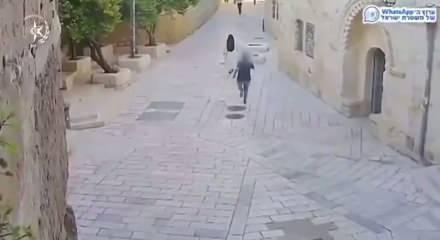Yahudi fanatik Fransız katolik kadını sokakta saldırdı