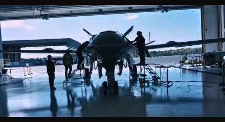 ABD, d&uuml;nyanın ilk tanker İHA'sı MQ-25A Stingray'i tanıttı