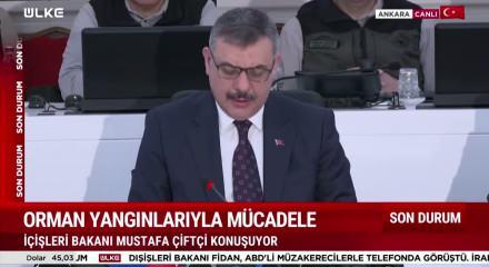 Bakan &Ccedil;ift&ccedil;i: Orman yangınlarına karşı koordinasyon g&uuml;&ccedil;lenecek