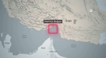 Bombaların arasında m&uuml;cize! japon s&uuml;per tankeri H&uuml;rm&uuml;z'den ge&ccedil;ti! 