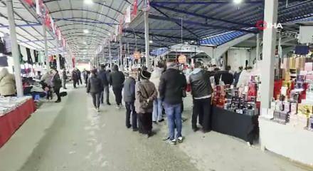 Edirne&rsquo;de Balkan Pazarı yeniden a&ccedil;ıldı