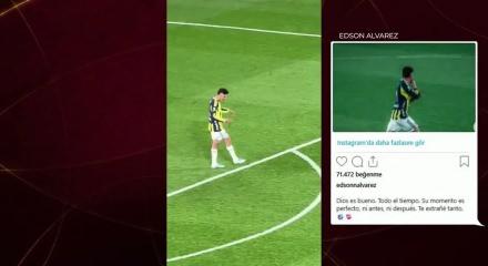 Edson Alvarez&rsquo;den ıslıkların ardından g&uuml;ndem olan paylaşım