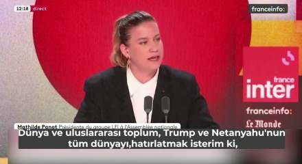 Fransız vekilden İsrail'in soykırımına sessiz kalan Fransa'ya tepki g&ouml;sterdi