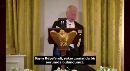 İngiltere Kral Charles'tan ABD Başkanı Trump'a Fransızca g&ouml;nderme...