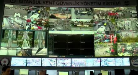 İstanbul'da 1 Mayıs kutlamaları 35 bin kamera ile takip edildi