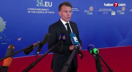 Macron, İranlı yetkililerle H&uuml;rm&uuml;z Boğazı&rsquo;nı g&ouml;r&uuml;şecek