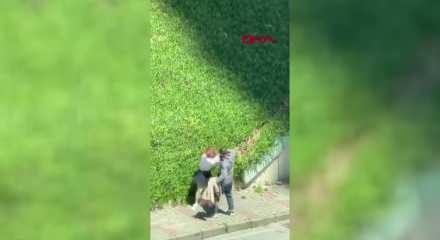 Maltepe'de kadını darbeden şahıs m&uuml;dahaled bulunanlara da saldırdı