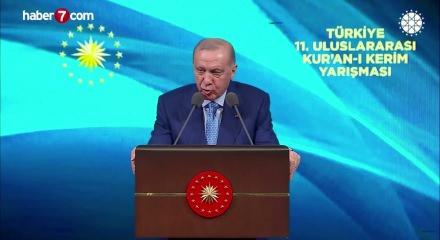 Cumhurbaşkanı Erdoğan: Kur&rsquo;an hafızları kıyamet g&uuml;n&uuml;nde arşın g&ouml;lgesindedir