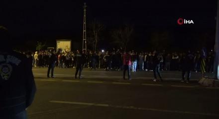 Samandıra'da Fenerbah&ccedil;eli taraftarlar takımı protesto etti