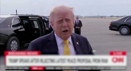 ABD başkanı Trump İran hakkında "Mahvolmuş durumdalar" dedi