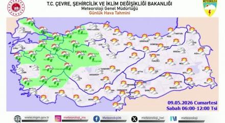 Meteoroloji bir&ccedil;ok il i&ccedil;in sağanak alarmı verdi