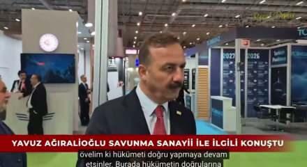 Ağıralioğlu'ndan savunma sanayisi yatırımlarına destek mesajı