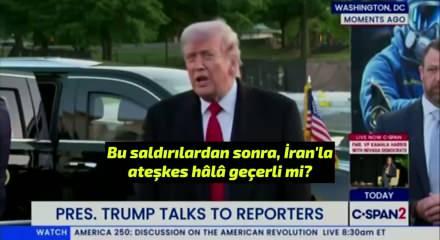 ABD Başkanı Trump'tan "İran'la anlaşma her an olabilir" yorumu