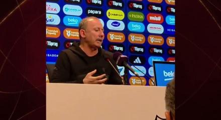 Beşiktaş-Trabzonspor ma&ccedil;ının ardından Teknik Direkt&ouml;r Sergen Yal&ccedil;ın a&ccedil;ıklamalarda bulundu