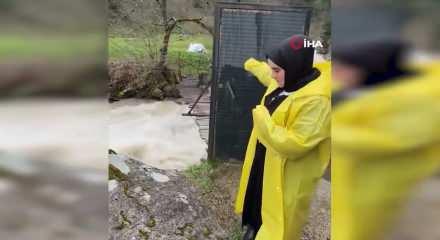  Karadeniz zekası yine şaşırttı! K&ouml;pr&uuml;ye kilitli demir kapı taktılar