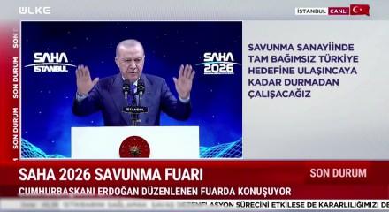 Cumhurbaşkanı Erdoğan  SAHA 2026'da ger&ccedil;ekleşen anlaşmalar hakkında konuştu