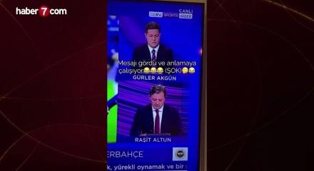Spor spikeri G&uuml;rler Akg&uuml;n baba olduğunu canlı yayında &ouml;ğrendi