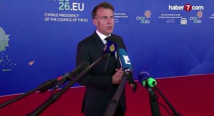 Fransa Cumhurbaşkanı Macron ABD'nin planına rest &ccedil;ekti...
