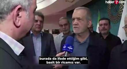 İran Cumhurbaşkanı Pezaşkiyan yapılan tahriklere cevap verdi