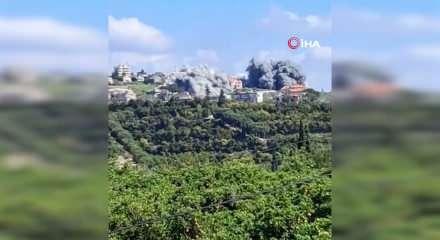 İsrail'den L&uuml;bnan'a hava saldırısı: 5 &ouml;l&uuml;, 15 yaralı