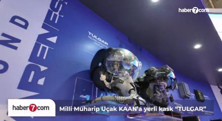 KAAN pilotları i&ccedil;in geliştirilen TULGAR kaskı g&ouml;r&uuml;c&uuml;ye &ccedil;ıktı