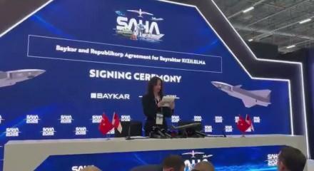 KIZILELMA i&ccedil;in Endonezya ile imzalar atıldı