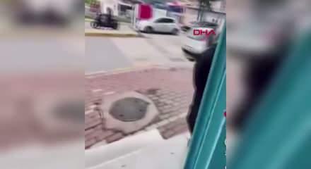 Kocaeli&rsquo;de kediye sprey sıkan market &ccedil;alışanı g&ouml;zaltında