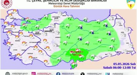 Meteoroloji uyardı: Yağışlar t&uuml;m yurda yayılıyor