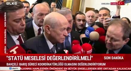 MHP lideri Devlet Bah&ccedil;eli CHP'ye tarihi sorumluluk vurgusunda bulundu