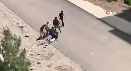 Okul &ccedil;evresinde peş peşe silah sıkıldı, &ouml;ğrenciler ve veliler korku dolu anlar yaşadı