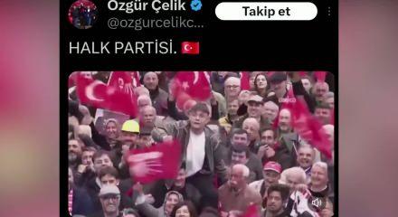 &Ouml;zg&uuml;r &Ouml;zel'in mitingde s&ouml;z verdiği &ccedil;ocuk 'SS&Ccedil;' &ccedil;ıktı