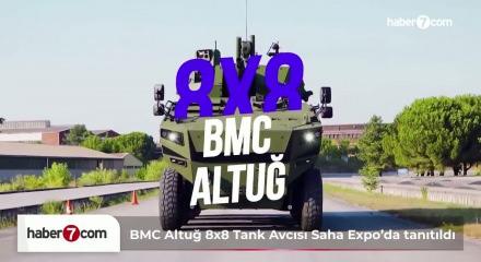 SAHA EXPO&rsquo;da g&ouml;z kamaştırdı: Altuğ 8x8 tank avcısı!