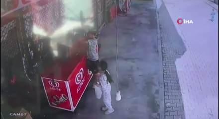13 yaşındaki Yusuf&rsquo;un d&uuml;r&uuml;stl&uuml;ğ&uuml; mahalleye &ouml;rnek oldu